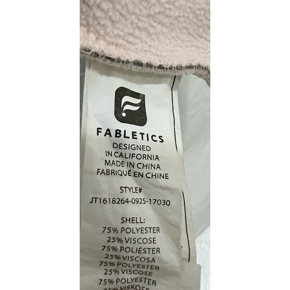 Fabletics Moscow Wrap Cardigan Cardigan Sweater Gray and Pink Size Small - Picture 6 of 6